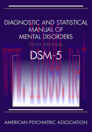 [AME]Diagnostic and Statistical Manual of Mental Disorders (DSM-5), 5th Edition (PDF)