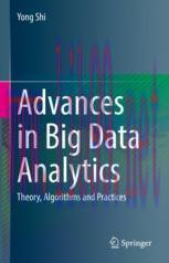 [PDF]Advances in Big Data Analytics: Theory, Algorithms and Practices
