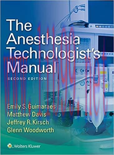 [AME]The Anesthesia Technologist's Manual, 2nd Edition ( Epub + Converted PDF )