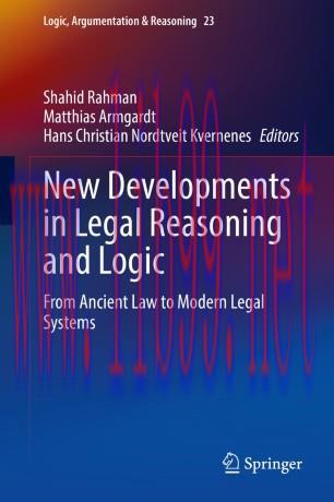 New Developments in Legal Reasoning and Logic