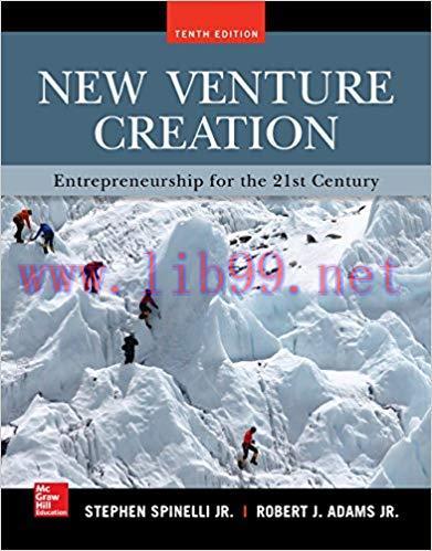 (PDF)New Venture Creation: Entrepreneurship for the 21st Century (Irwin Management) 10th Editio...