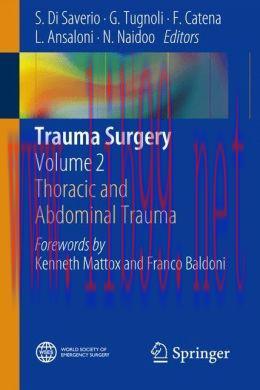 [AME]Trauma Surgery: Volume 2: Thoracic and Abdominal Trauma