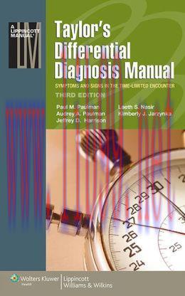 [AME]Taylor's Differential Diagnosis Manual: Symptoms and Signs in the Time-Limited Encounter, ...