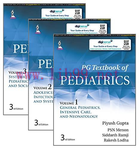 [AME]PG Textbook of Pediatrics (3 Volumes), 3rd edition (Converted PDF)