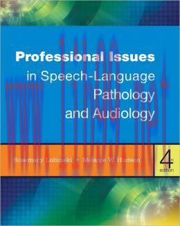 [AME]Professional Issues in Speech-Language Pathology and Audiology, 4th Edition