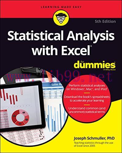 [FOX-Ebook]Statistical Analysis with Excel For Dummies, 5th Edition