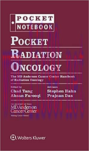 (PDF)Pocket Radiation Oncology (Pocket Notebook) First Edition