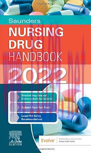[AME]Saunders Nursing Drug Handbook 2022, 1e (Original PDF)