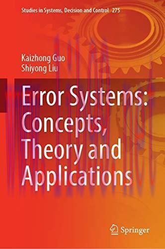[FOX-Ebook]Error Systems: Concepts, Theory and Applications