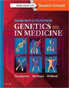 [AME]Thompson & Thompson Genetics in Medicine, 8th Edition (ORIGINAL PDF from_ Publisher)