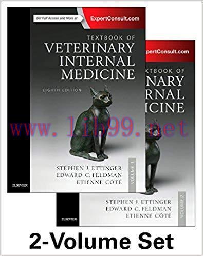 [PDF]Textbook of Veterinary Internal Medicine 8th Edition Volume 1+2