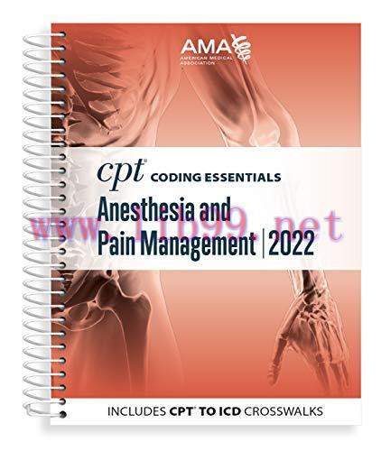 [AME]CPT Coding Essentials for Anesthesiology and Pain Management 2022 (EPUB)