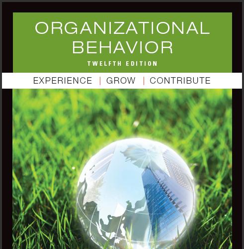 (Test Bank)Organizational Behavior 12th Edition by Schermerho.zip