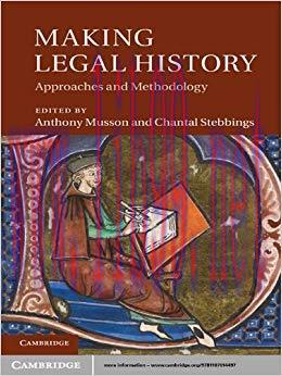 (PDF)Making Legal History: Approaches and Methodologies (Studies in Macroeconomic History)