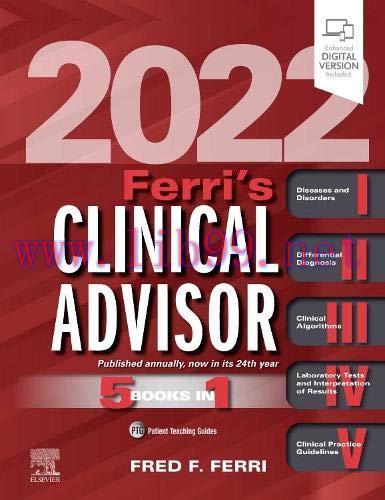 [AME]Ferri&rsquo;s Clinical Advisor 2022 (True PDF)