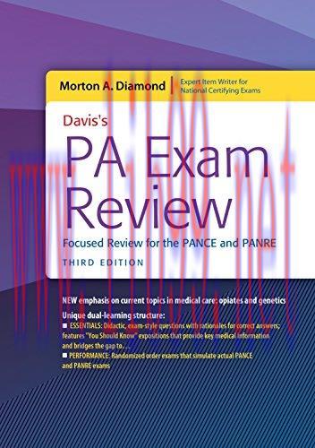 [AME]Davis's PA Exam Review: Focused Review for the PANCE and PANRE, 3rd Edition