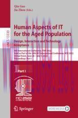 [PDF]Human Aspects of IT for the Aged Population. Design, Interaction and Technology Acceptance...