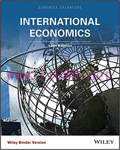 (PDF)International Economics 12th Edition by Dominick Salvatore