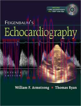 [AME]Feigenbaum&rsquo;s Echocardiography, 7th Edition (ORIGINAL PDF from_ Publisher)