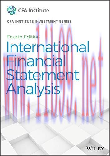 [FOX-Ebook]International Financial Statement Analysis, 4th Edition