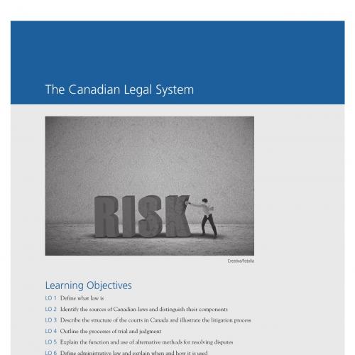 Legal Fundamentals for Canadian Business 4th Edition By Richard 120Yuan