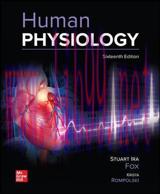 [PDF]ISE Human Physiology 16th Edition [STUART IRA FOX]