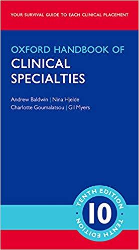 Oxford Handbook of Clinical Specialties 10e