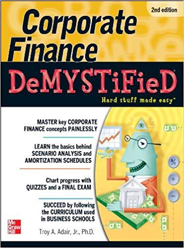 (PDF)Corporate Finance Demystified 2E 2nd Edition