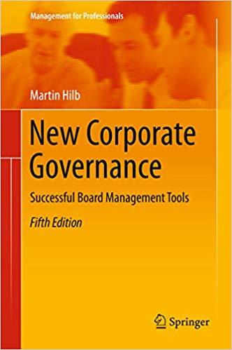 (PDF)New Corporate Governance Successful Board Management Tools (Management for Professionals) ...