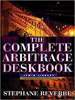 (PDF)The Complete Arbitrage Deskbook (McGraw-Hill Library of Investment and Finance) 1st Editio...