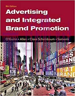 (PDF)Advertising and Integrated Brand Promotion 8th Edition