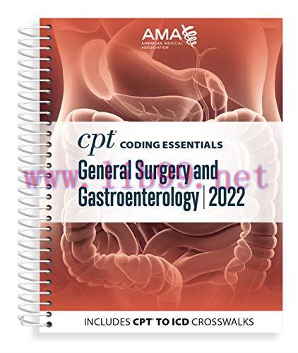 [AME]CPT Coding Essentials for General Surgery and Gastroenterology 2022 (EPUB)