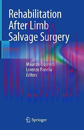 [AME]Rehabilitation After Limb Salvage Surgery (Original PDF)