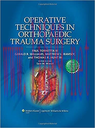 [PDF]Operative Techniques in Orthopaedic Trauma Surgery +CHM版