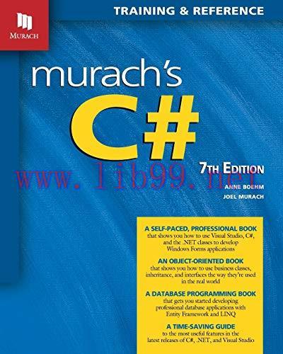 [FOX-Ebook]Murach's C#, 7th Edition