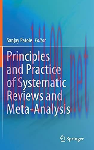 [AME]Principles and Practice of Systematic Reviews and Meta-Analysis (Original PDF)
