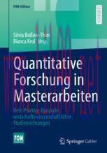 [PDF]Quantitative Forschung in Masterarbeiten: Best-Practice-Beispiele wirtschaftswissenschaftl...