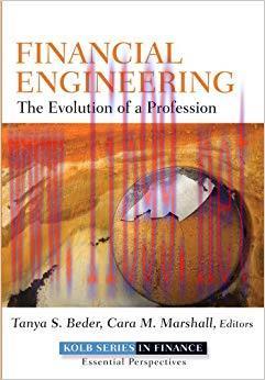 (PDF)Financial Engineering: The Evolution of a Profession (Robert W. Kolb Series Book 2) 1st Ed...