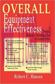 (PDF)Overall Equipment Effectiveness: A Powerful Production/maintenance Tool for Increased Prof...