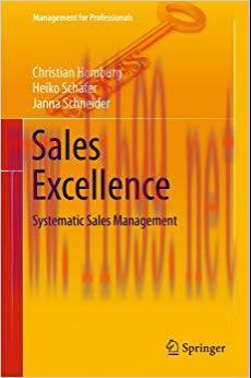 (PDF)Sales Excellence: Systematic Sales Management (Management for Professionals Book 18) 2012 ...