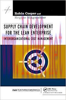 (PDF)Supply Chain Development for the Lean Enterprise: Interorganizational Cost Management (Str...