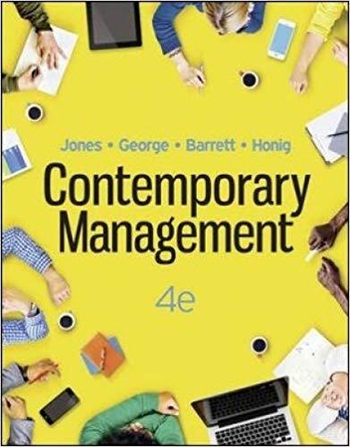 (Test Bank)Contemporary Management 4th Australian Edition by Gareth R Jones.zip