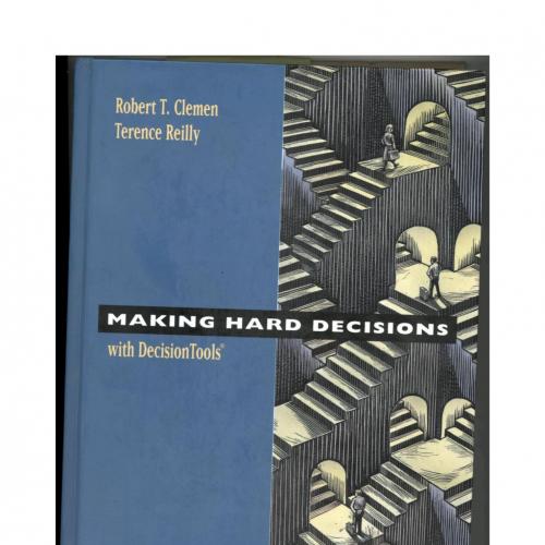 Making Hard Decisions with DecisionTools - Dima