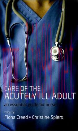 [AME]Care of the Acutely Ill Adult: An essential guide for nurses
