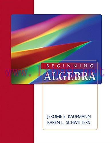[FOX-Ebook]Beginning Algebra