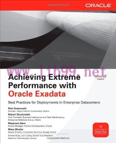 [FOX-Ebook]Achieving Extreme Performance with Oracle Exadata