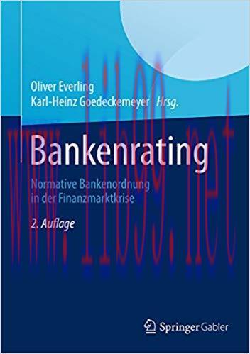 (PDF)Bankenrating: Normative Bankenordnung in der Finanzmarktkrise (German Edition) 2nd Edition