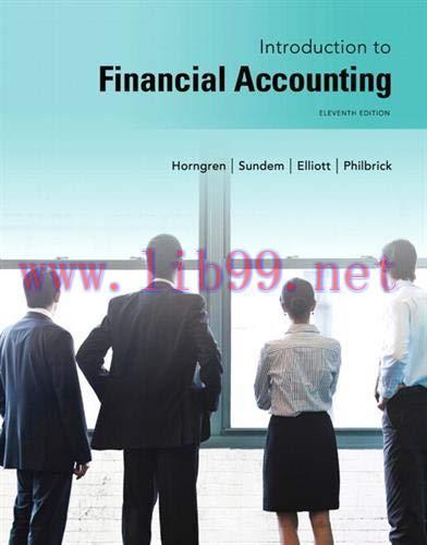 [FOX-Ebook]Introduction to Financial Accounting, 11th Edition
