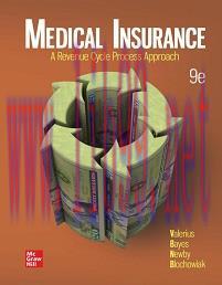 [AME]Medical Insurance: A Revenue Cycle Process Approach, 9th Edition (Original PDF)