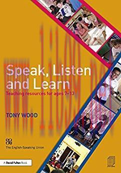 (PDF)Speak, Listen and Learn: Teaching resources for ages 7-13